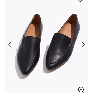 Madewell Francis Skimmer in black leather